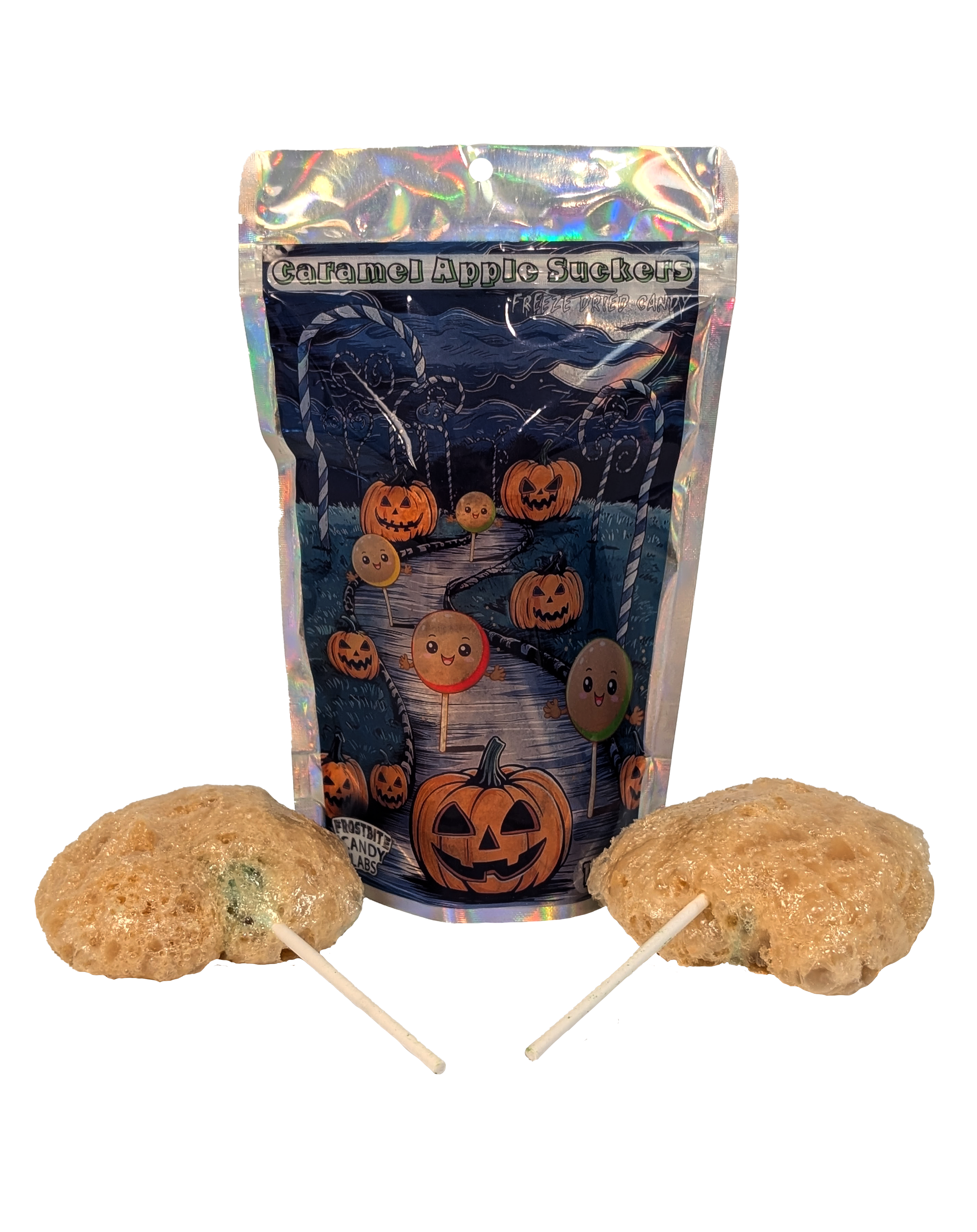 Halloween / Fall Freeze Dried Caramel Apple Suckers
