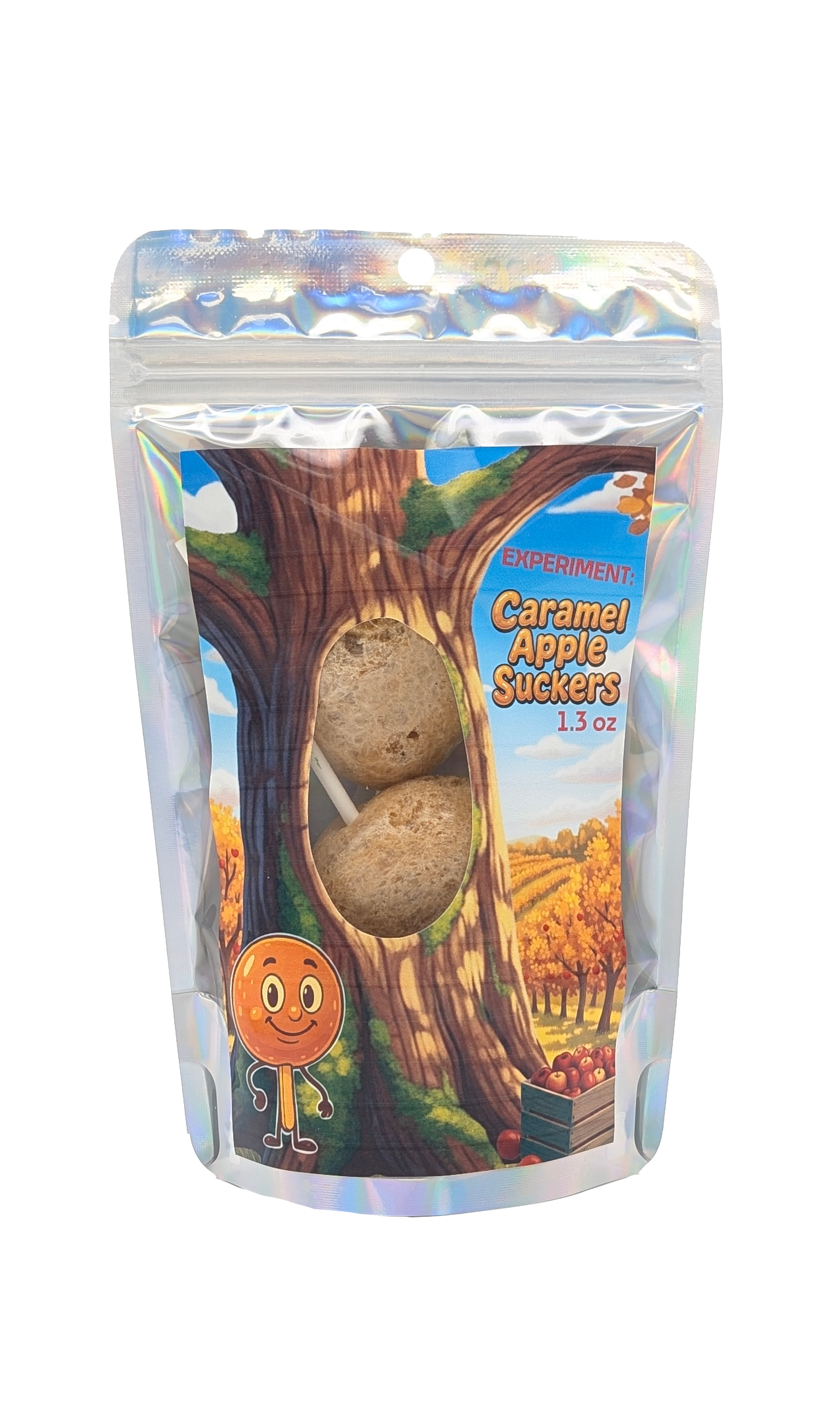 Halloween / Fall Freeze Dried Caramel Apple Suckers