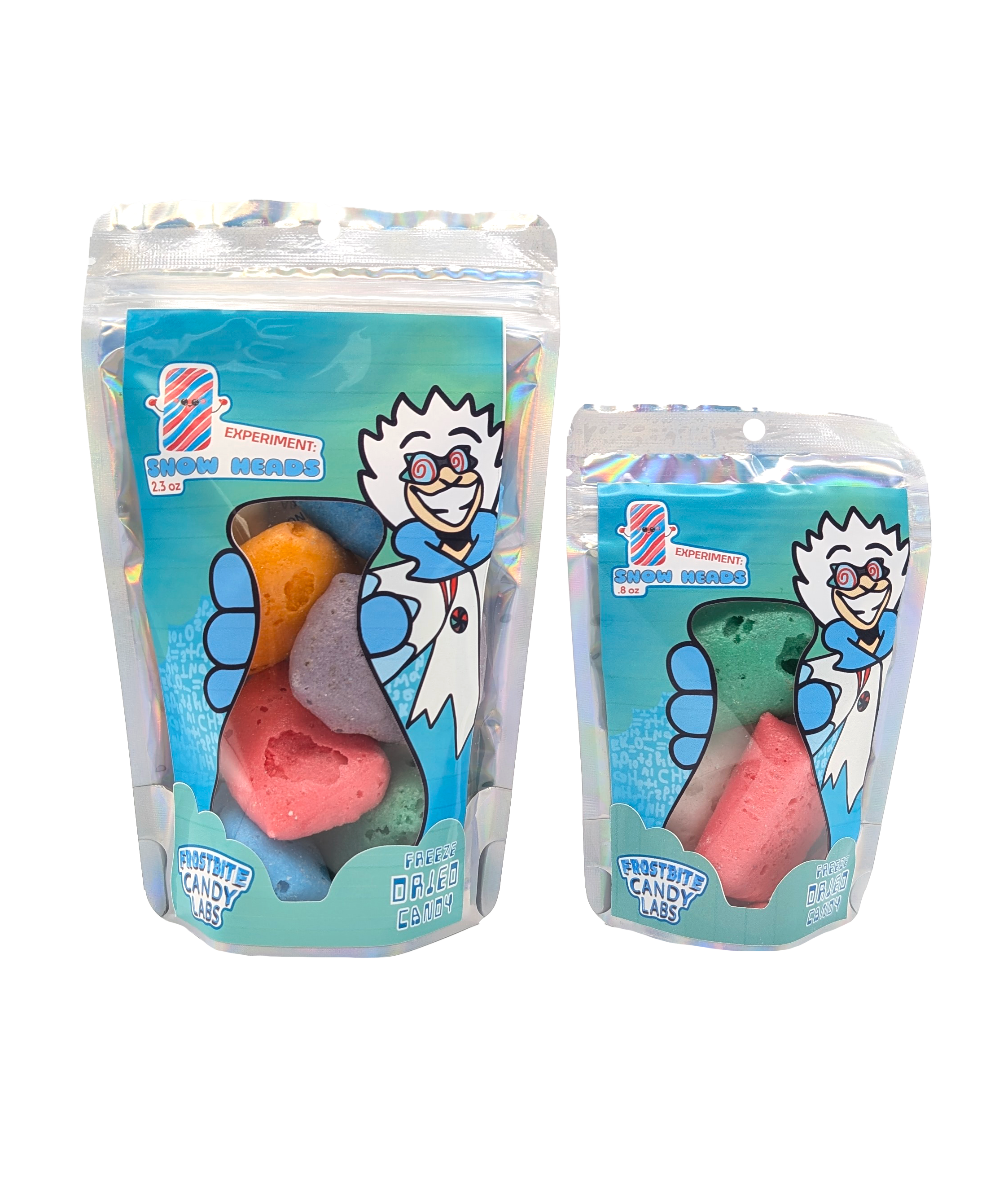 Freeze Dried Snow Heads